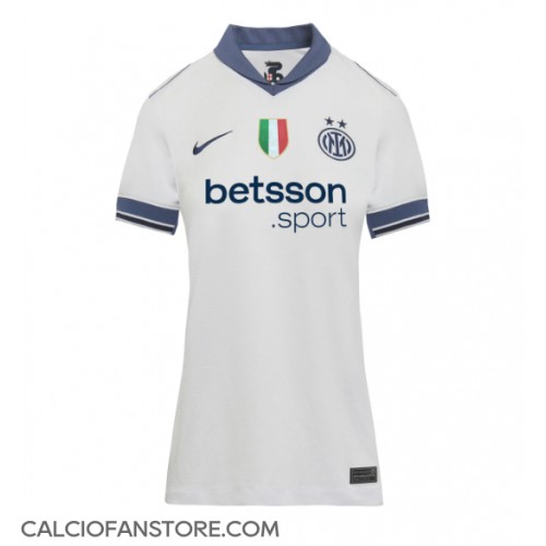 Maglia Calcio Inter Milan Seconda Divisa Donna 2024-25 Manica Corta